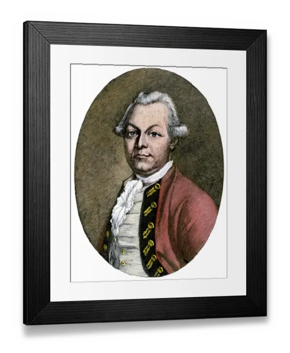 Framed Print : British General Simon Fraser Framed Print : British General Simon Fraser