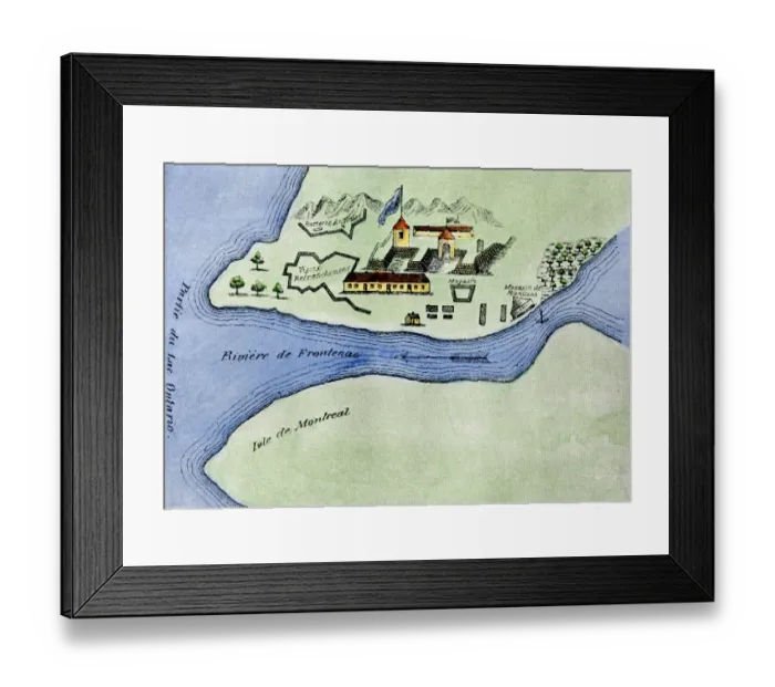Framed Print : Fort Frontenac on Lake Ontario Framed Print : Fort Frontenac on Lake Ontario