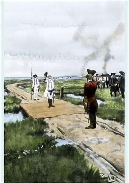 Surrender of Louisbourg to the English, 1758