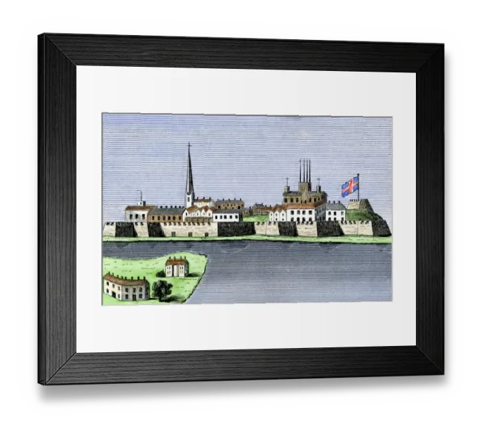 Framed Print : Montreal, Canada, seen from the St
