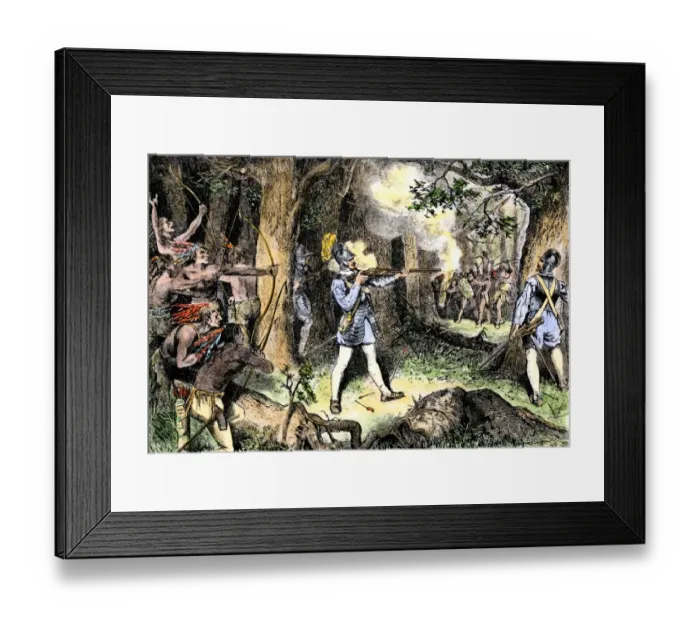 Framed Print : Samuel de Champlain Framed Print : Samuel de Champlain