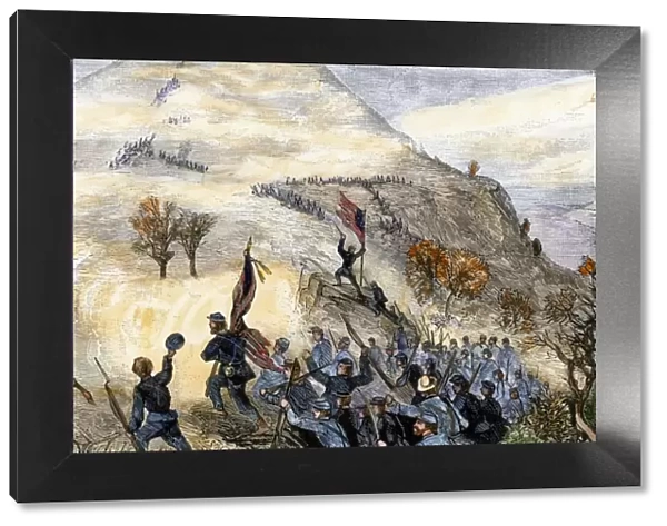Lookout Mountain battle, Civil War, 1863