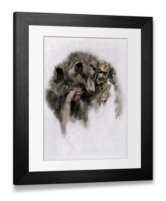 Framed Print : Werewolf of French Canada Framed Print : Werewolf of French Canada