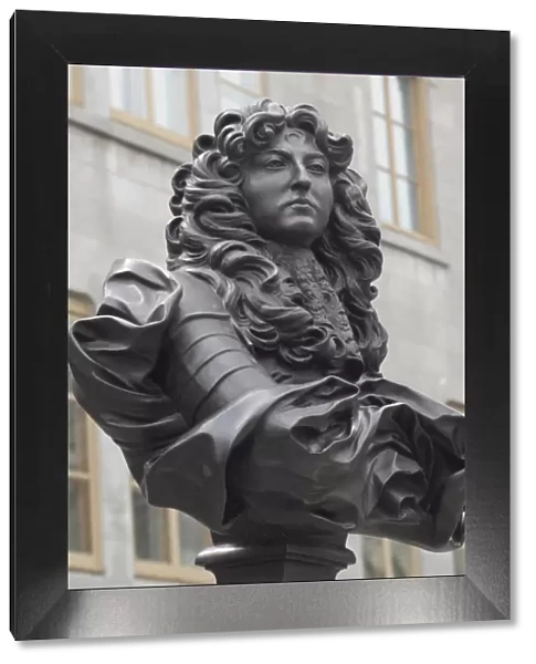 Statue of Louis XIV in old Quebec