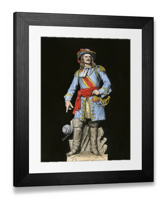 Framed Print : Louis de Buade, Count Frontenac Framed Print : Louis de Buade, Count Frontenac