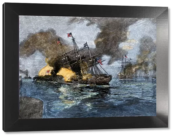 Battle of Mobile Bay, Civil War, 1864