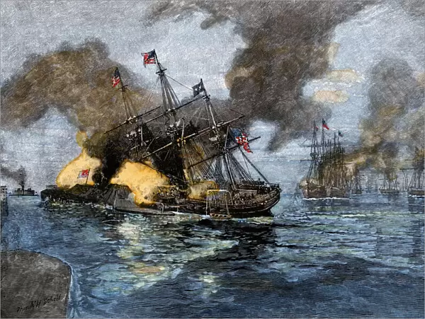 Battle of Mobile Bay, Civil War, 1864