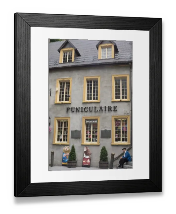 Framed Print : Home of Louis Joliet in old Quebec Framed Print : Home of Louis Joliet in old Quebec