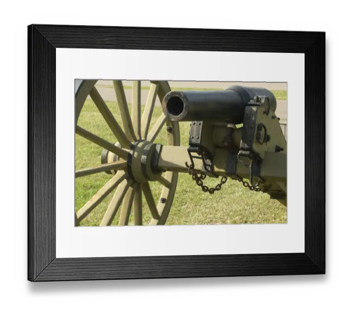 Framed Print : Civil War field artillery Framed Print : Civil War field artillery