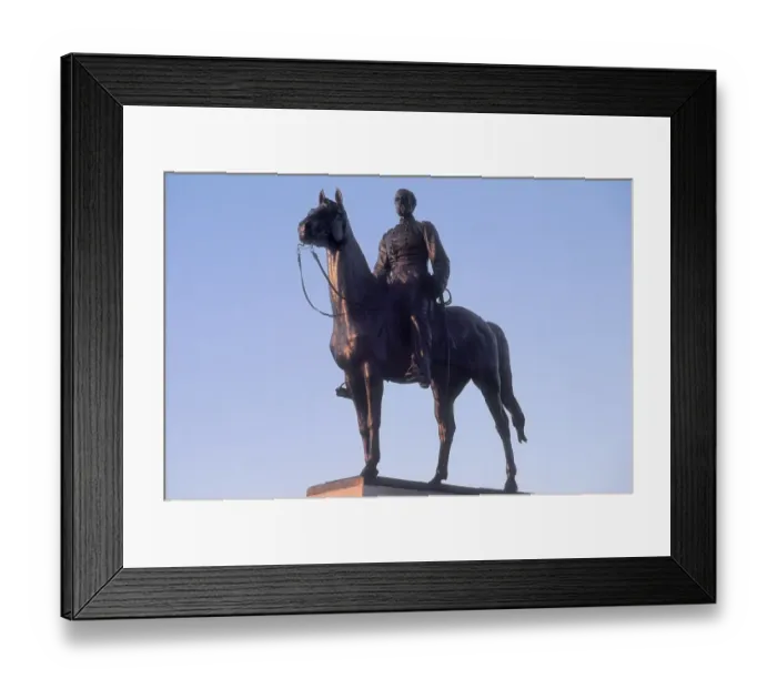 Framed Print : General Meade statue, Gettysburg battlefield Framed Print : General Meade statue, Gettysburg battlefield
