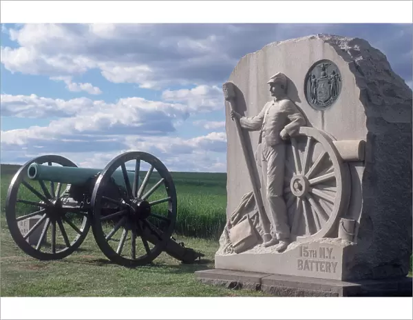 15th New York Battery memorial, Gettysburg Battlefield