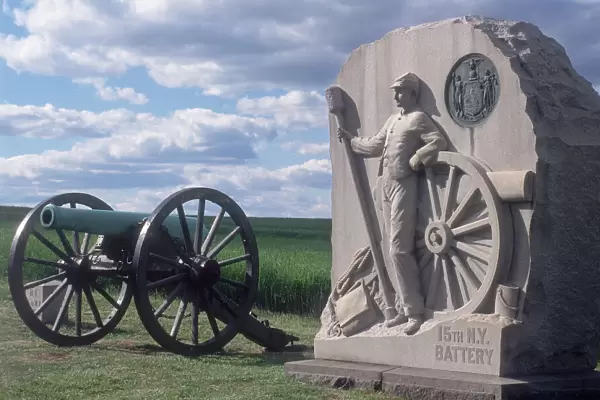 15th New York Battery memorial, Gettysburg Battlefield