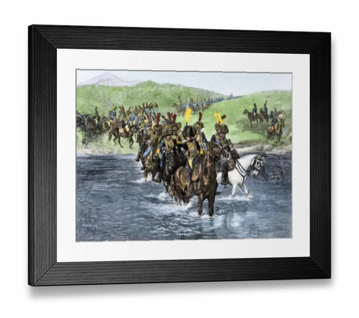 Framed Print : Invasion of Spain by Napoleons army Framed Print : Invasion of Spain by Napoleons army