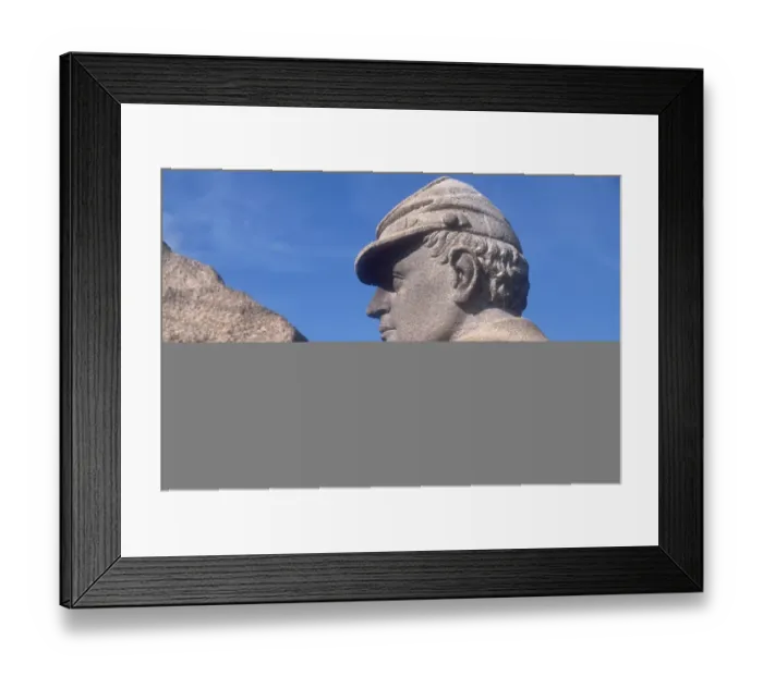 Framed Print : 40th New York memorial, Gettysburg Battlefield