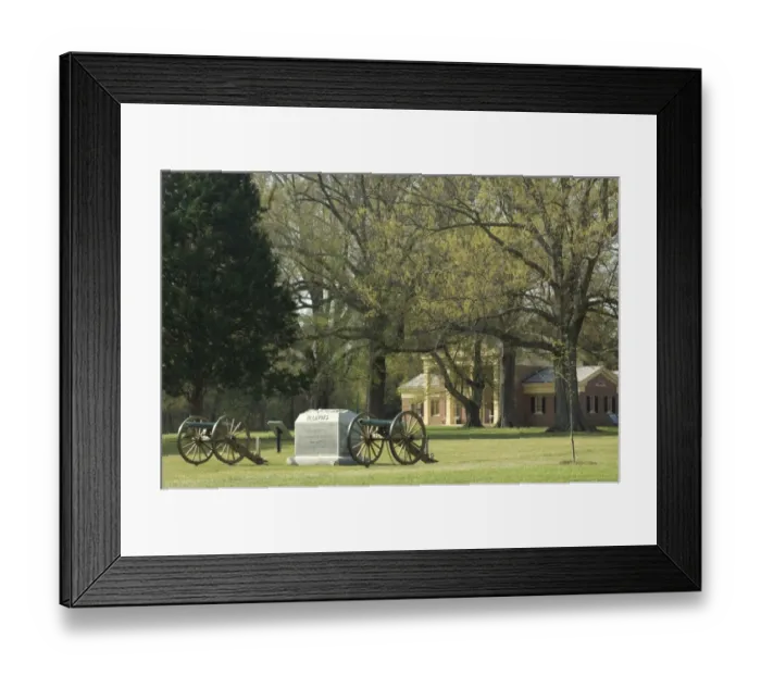 Framed Print : Shiloh battlefield visitor center Framed Print : Shiloh battlefield visitor center