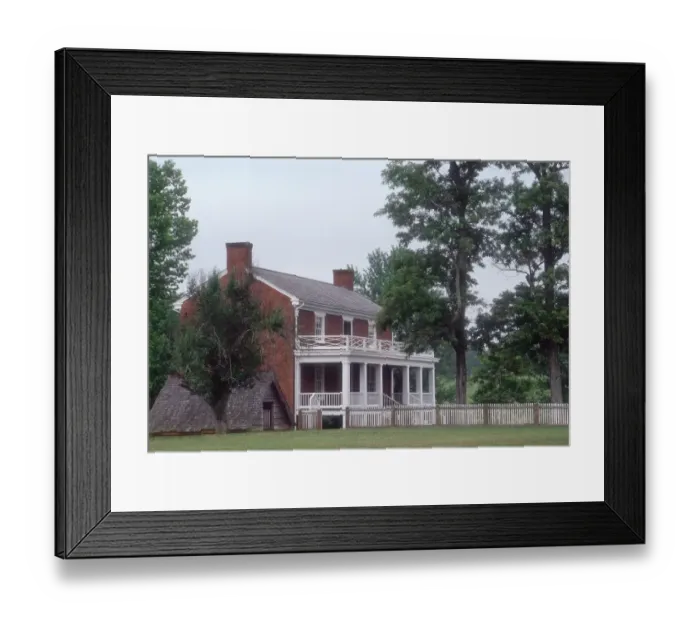 Framed Print : Appomattox, site of Civil War surrender Framed Print : Appomattox, site of Civil War surrender