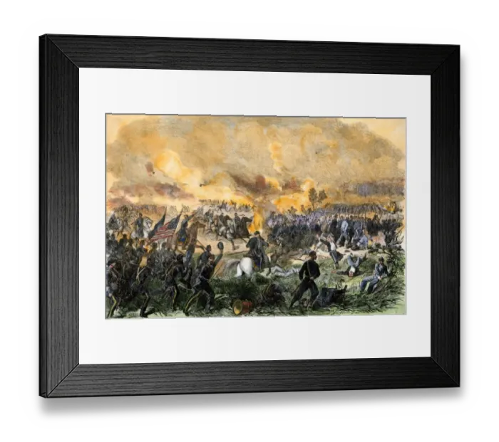 Framed Print : First Battle of Bull Run, 1861