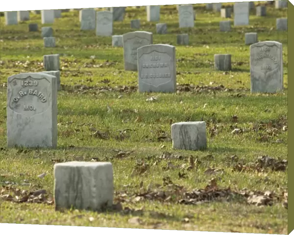 Missouri grave, National Cemetery, Shiloh battlefield