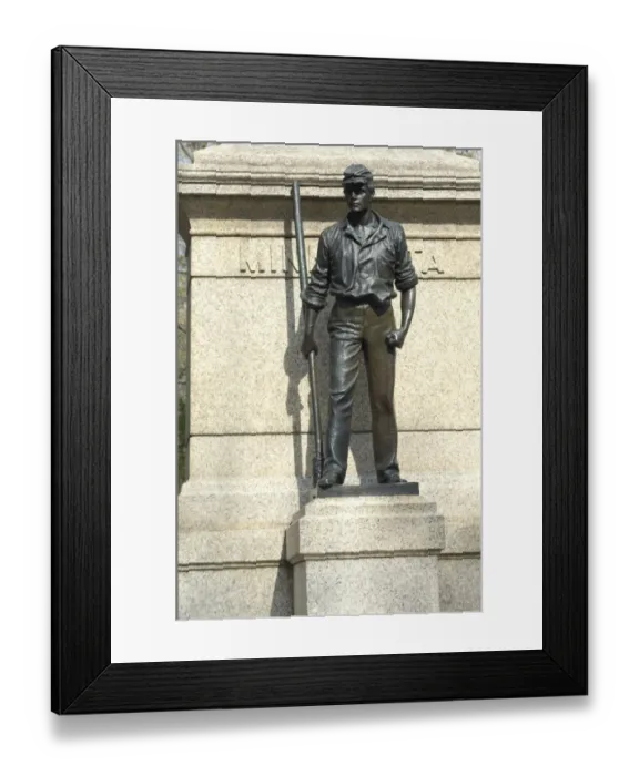 Framed Print : Minnesota Civil War memorial, Shiloh battlefield Framed Print : Minnesota Civil War memorial, Shiloh battlefield