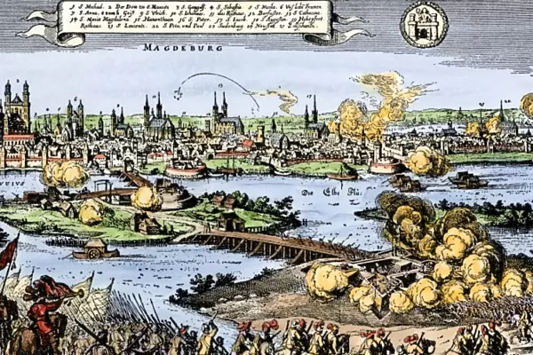 Siege of Magdeburg, Germany, Thirty Years War, 1631