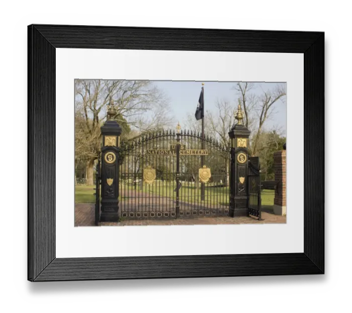 Framed Print : National Cemetery, Shiloh battlefield Framed Print : National Cemetery, Shiloh battlefield