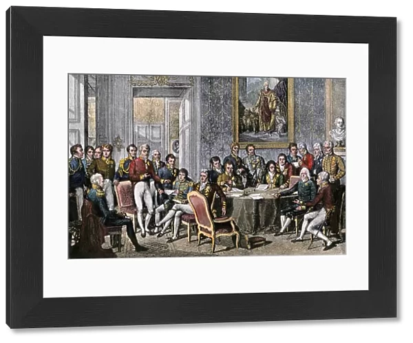 Congress of Vienna, ending the Napoleonic Wars, 1814-1815