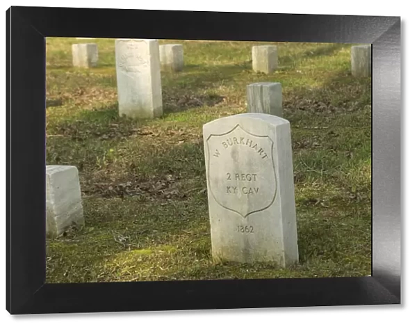 Kentucky grave, National Cemetery, Shiloh battlefield