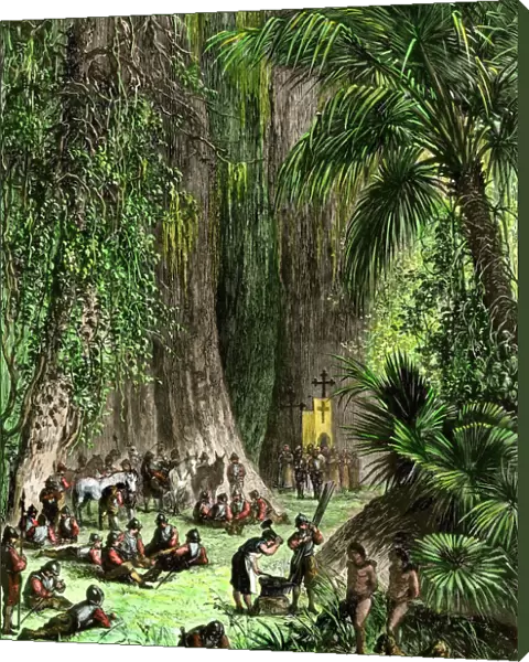 Florida explored by De Soto, 1539
