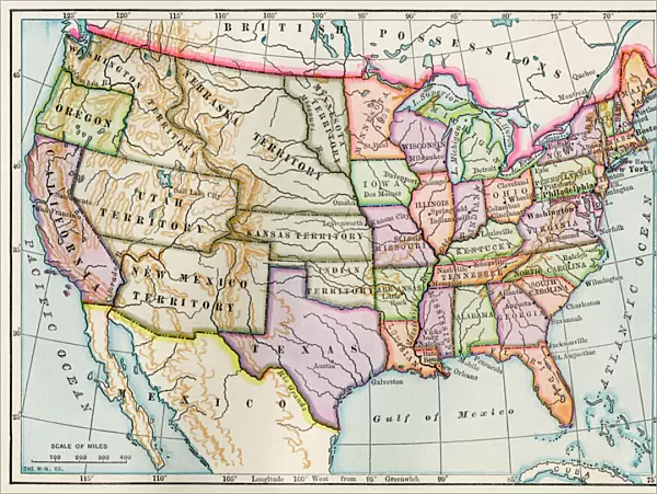 United States in 1860