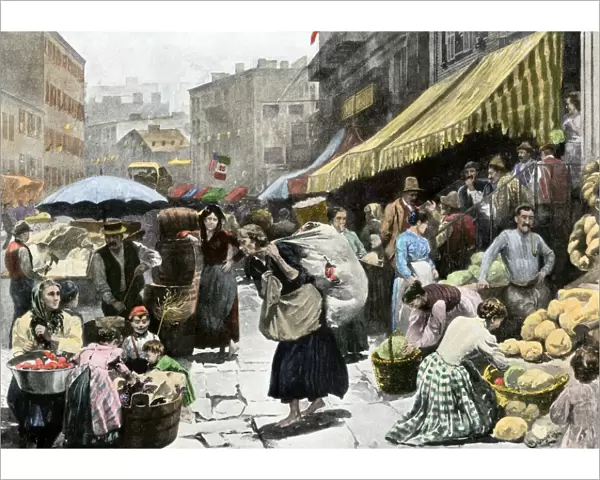 Italian immigrants in New York City, 1890s