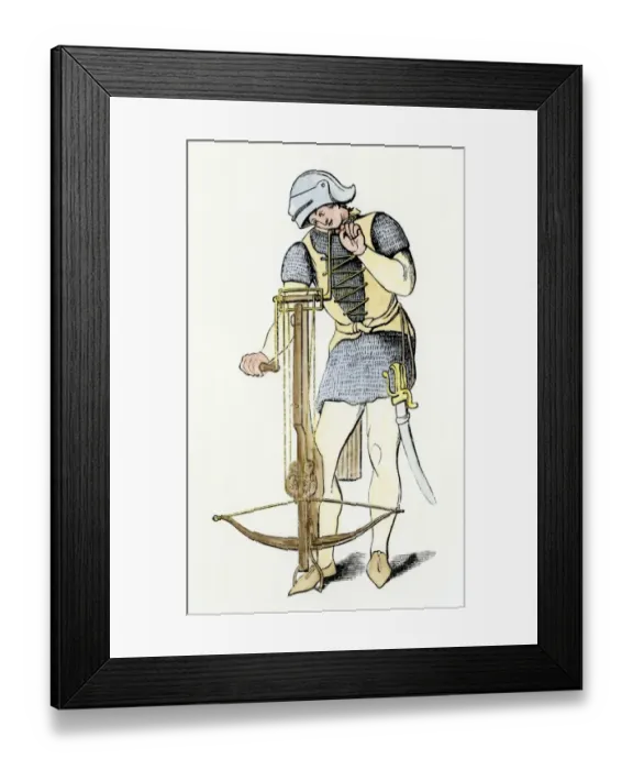 Framed Print : Medieval crossbow Framed Print : Medieval crossbow