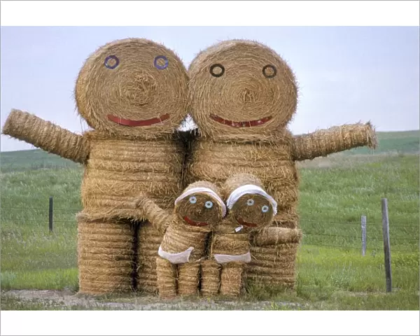 Hay family, North Dakota
