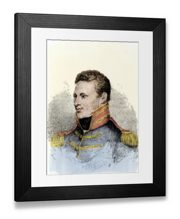 Framed Print : Zebulon Montgomery Pike, explorer of the American West