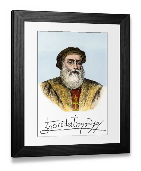 Framed Print : Vasco da Gama Framed Print : Vasco da Gama