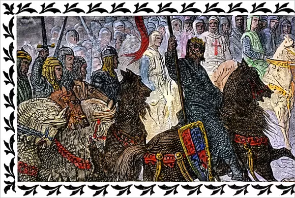 Crusaders entering Constantinople