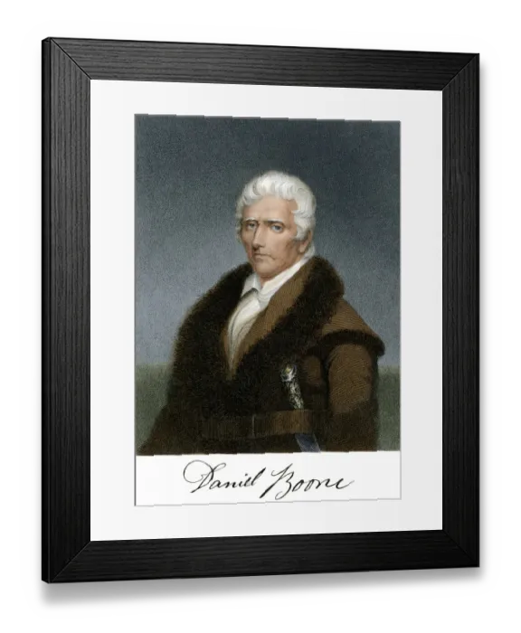 Framed Print : Daniel Boone