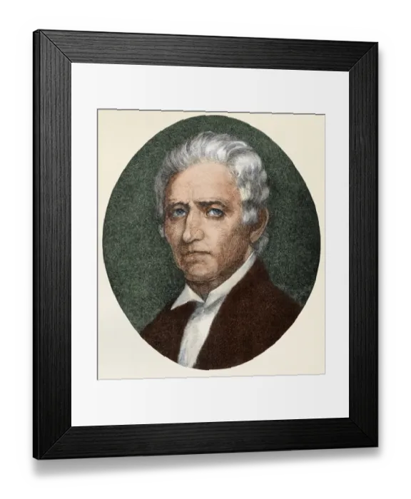 Framed Print : Daniel Boone