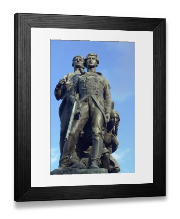 Framed Print : Explorers Meriwether Lewis