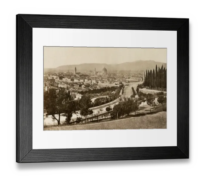 Framed Print : Florence, Italy, from San Miniato Framed Print : Florence, Italy, from San Miniato