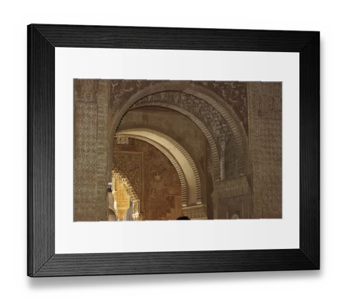 Framed Print : Nasrid Palace in the Alhambra, Granada, Spain Framed Print : Nasrid Palace in the Alhambra, Granada, Spain
