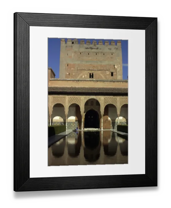 Framed Print : Nasrid Palace in the Alhambra, Granada, Spain Framed Print : Nasrid Palace in the Alhambra, Granada, Spain