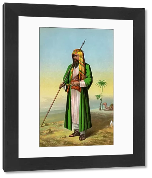 Sir Richard Burton en route to Mecca, 1850s