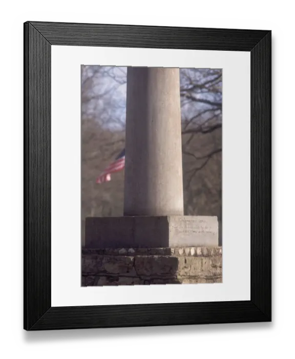 Framed Print : Grave of Meriwether Lewis, Tennessee