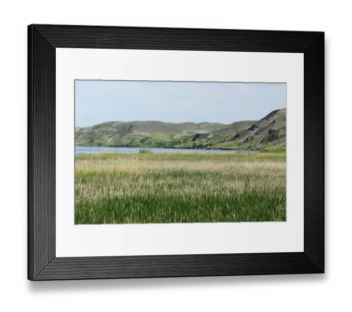 Framed Print : Missouri River where Lewis Framed Print : Missouri River where Lewis