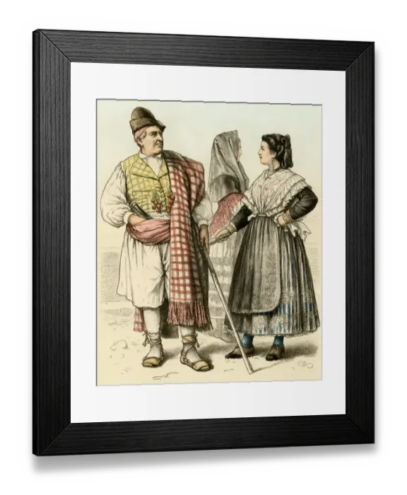 Framed Print : Spanish people from Murcia Framed Print : Spanish people from Murcia