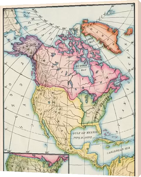 North American territories in 1783