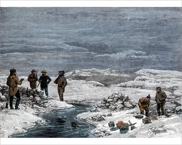 Schwatkas discovery of Franklin expedition grave, 1880
