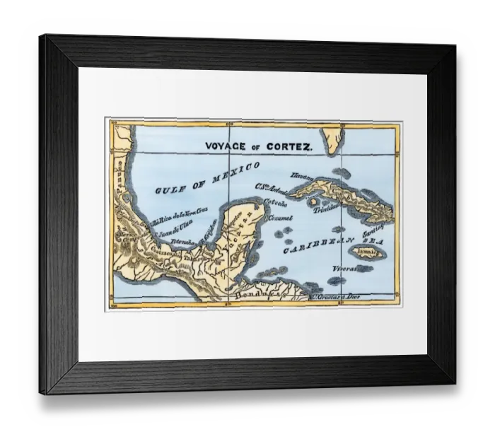 Framed Print : Mexico at the time of Cortes, 1500s Framed Print : Mexico at the time of Cortes, 1500s