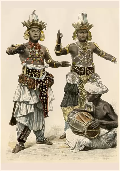 Sri Lankan devil dancers