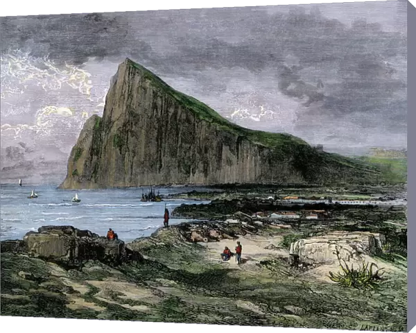Rock of Gibraltar in the British Empire